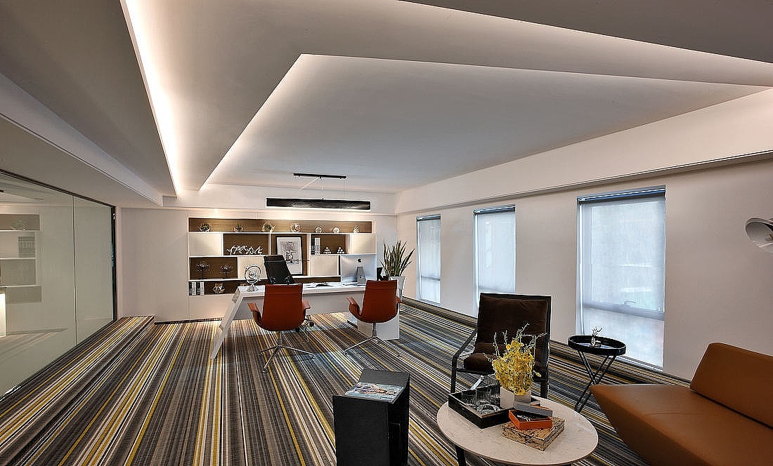 OA網絡地板鋪設效果