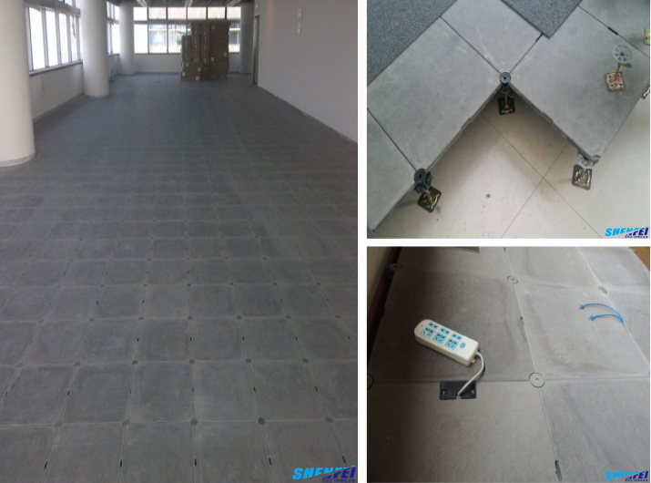 無機(jī)質(zhì)水泥網(wǎng)絡(luò)地板安裝效果